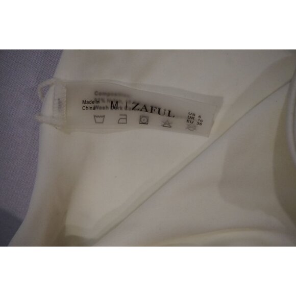 Zaful Bikini Bottom with Rosette Detail and Side Tie - Size S, NWOT - Picture 3 of 5